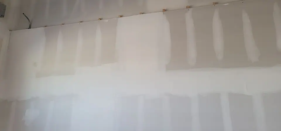 Wall framing, blocking and drywall: Zenith job-site photo