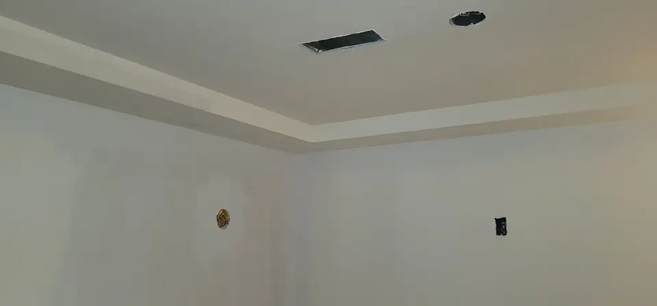 Commercial drywall and taping: Zenith job-site photo