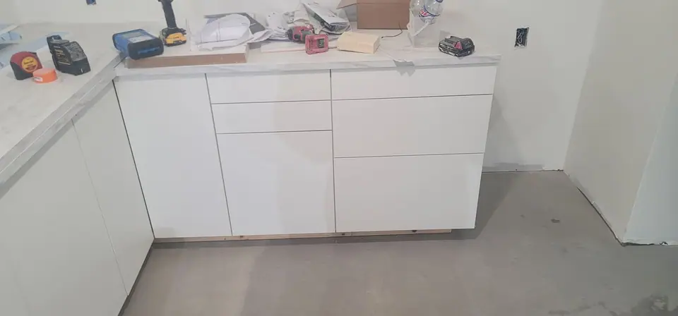 Basement suite kitchen, design to build, photo 7 of 18 (in progress)