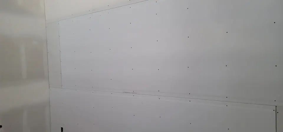 Wall framing, blocking and drywall, photo 8 of 9 (in progress)