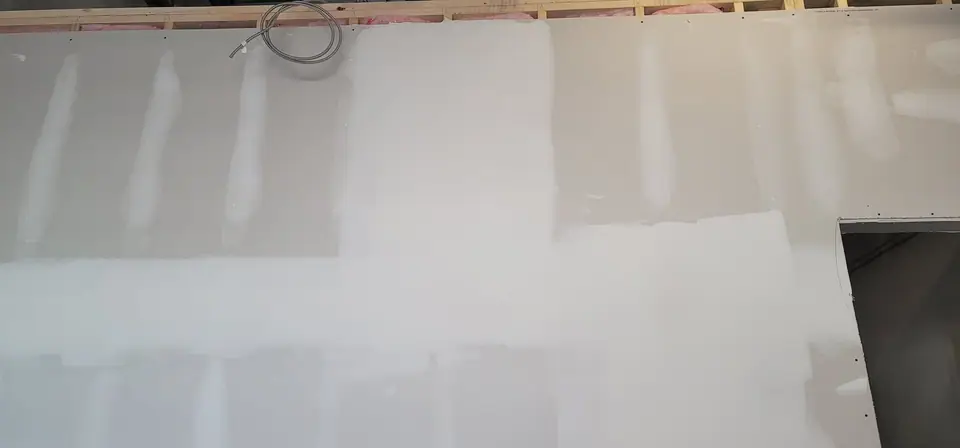 Wall framing, blocking and drywall, photo 9 of 9 (in progress)