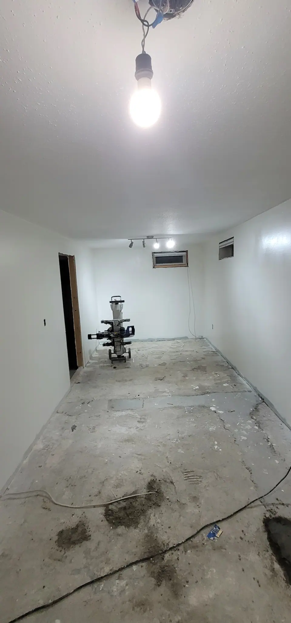 Basement Development: Zenith job-site photo (in progress)