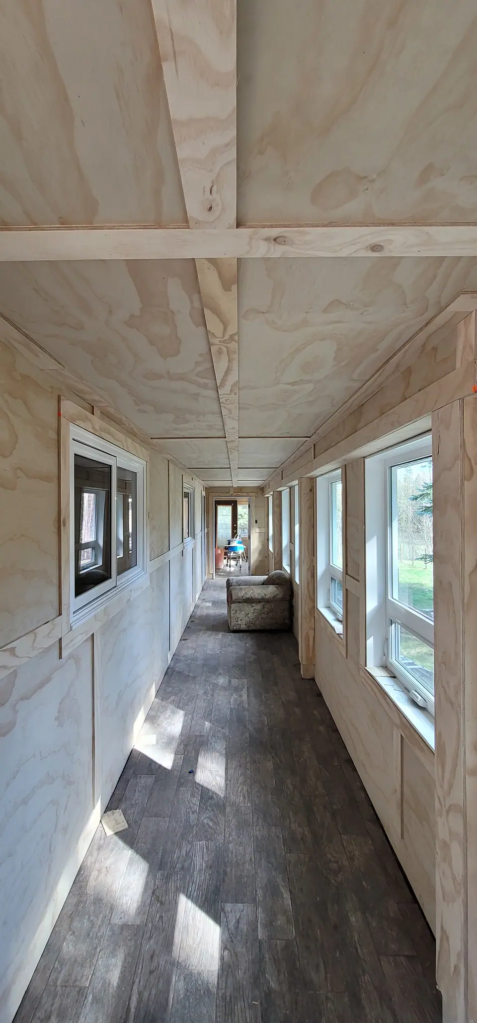Custom Millwork: Zenith job-site photo