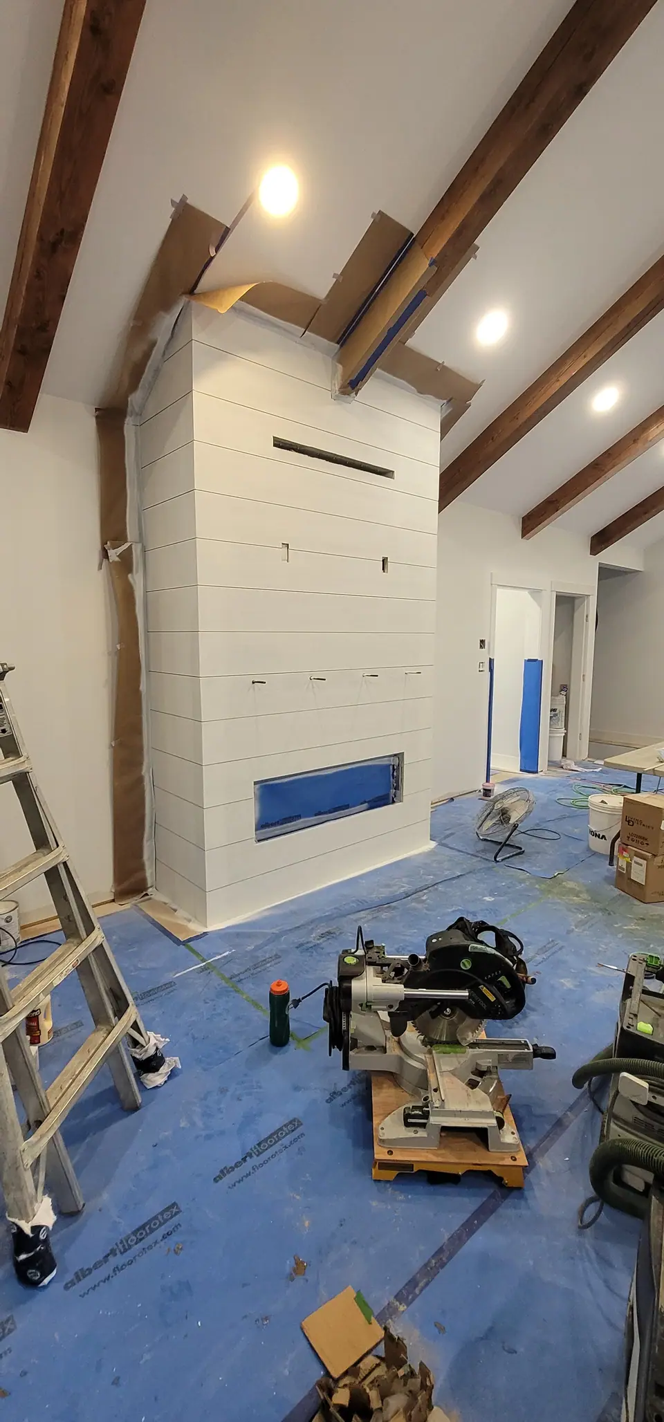 Flooring & Tile: Zenith job-site photo (in progress)
